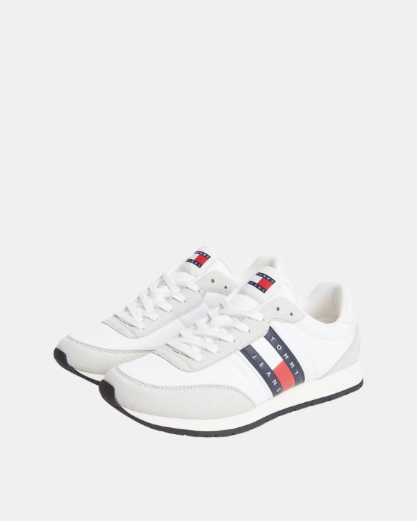 Zapatillas Bajas Hombre TOMMY HILFIGER Blanco EM0EM01709YBL