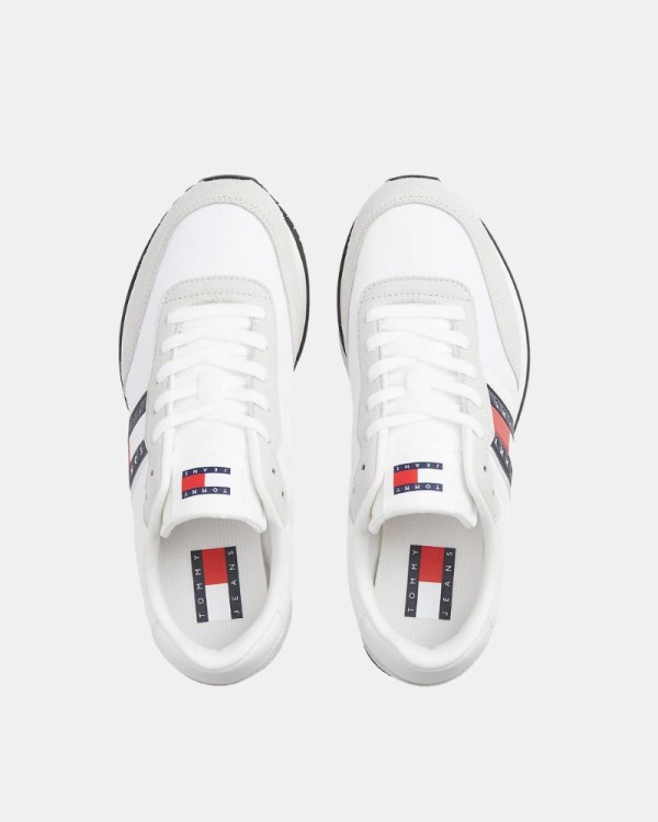 Zapatillas Bajas Hombre TOMMY HILFIGER Blanco EM0EM01709YBL