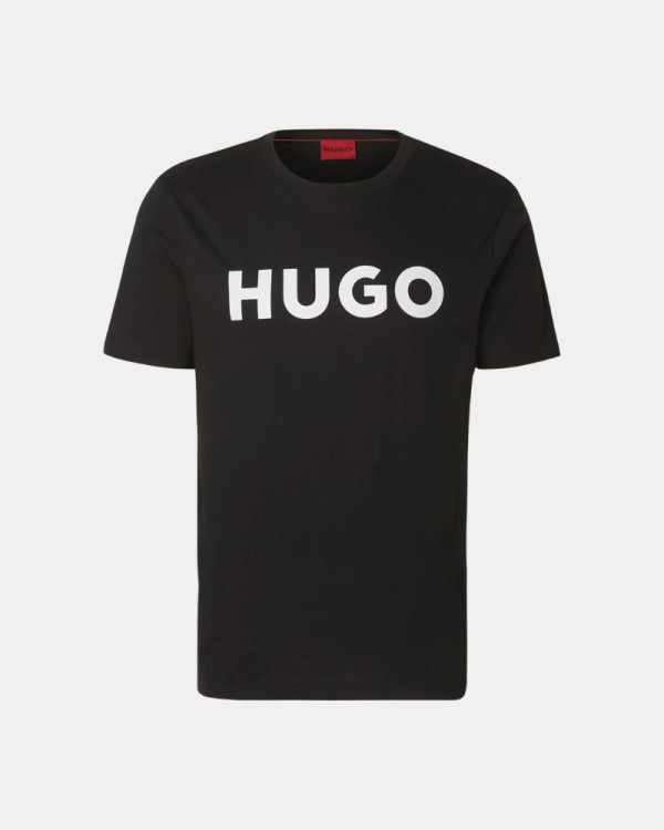 Camisetas Manga corta Hombre HUGO Negro 50467556 DULIVIO