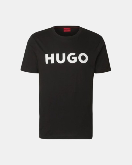 Camisetas Manga corta Hombre HUGO Negro 50467556 DULIVIO