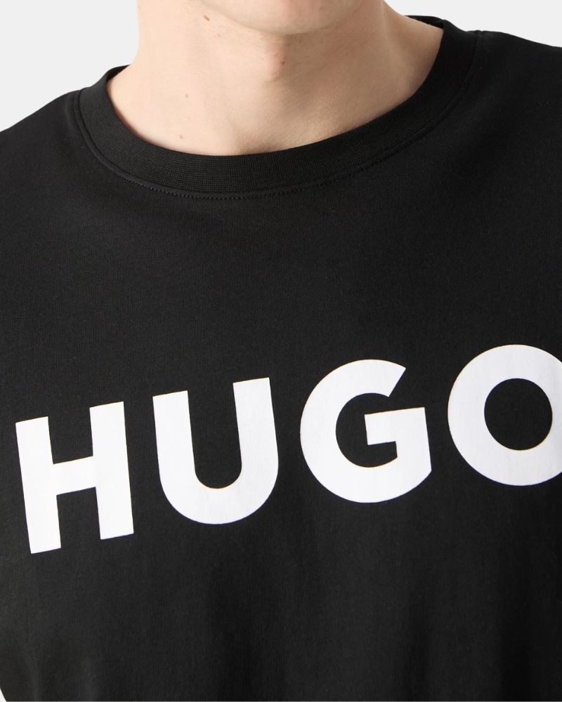 Camisetas Manga corta Hombre HUGO Negro 50467556 DULIVIO