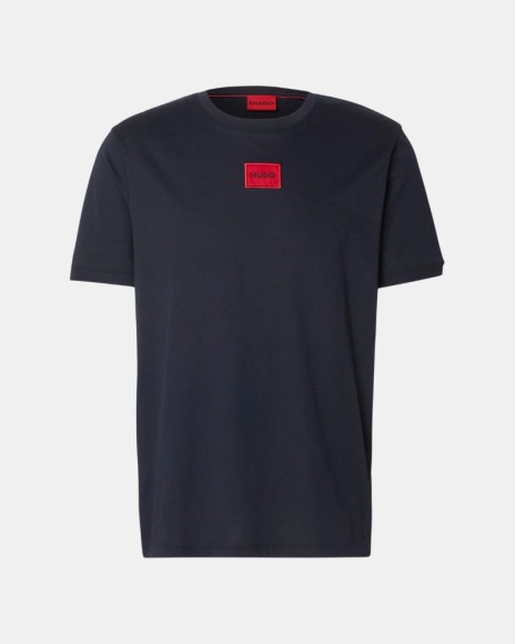Camisetas Manga corta Hombre HUGO Azul 50447978 DIRAGONAL212