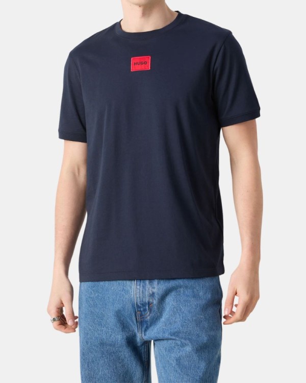 Camisetas Manga corta Hombre HUGO Azul 50447978 DIRAGONAL212