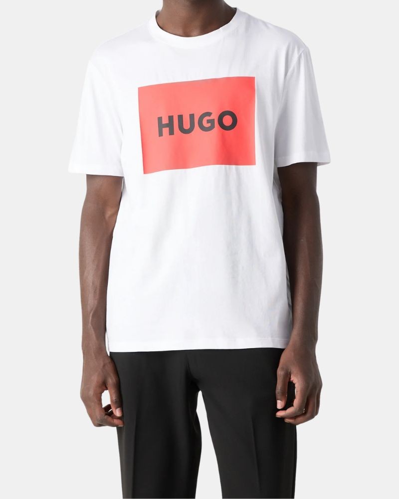 Camisetas Manga corta Hombre HUGO Blanco 50467952 DULIVE222