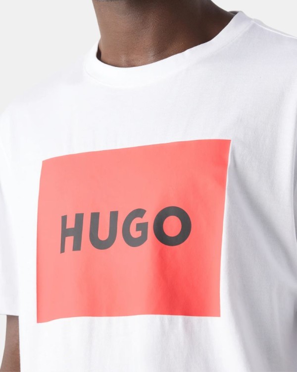Camisetas Manga corta Hombre HUGO Blanco 50467952 DULIVE222