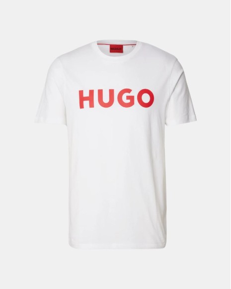 Camisetas Manga corta Hombre HUGO Blanco 50467556 DULIVIO