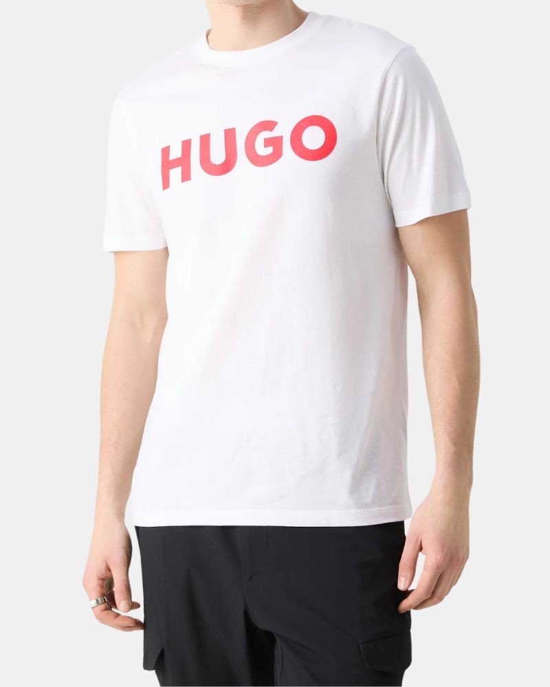Camisetas Manga corta Hombre HUGO Blanco 50467556 DULIVIO