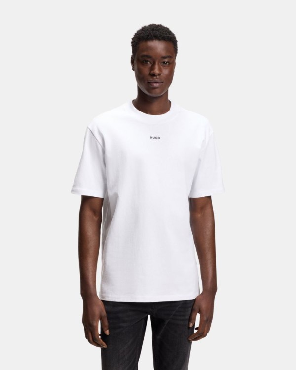 Camisetas Manga corta Hombre HUGO Blanco 50488330 DAPOLINO