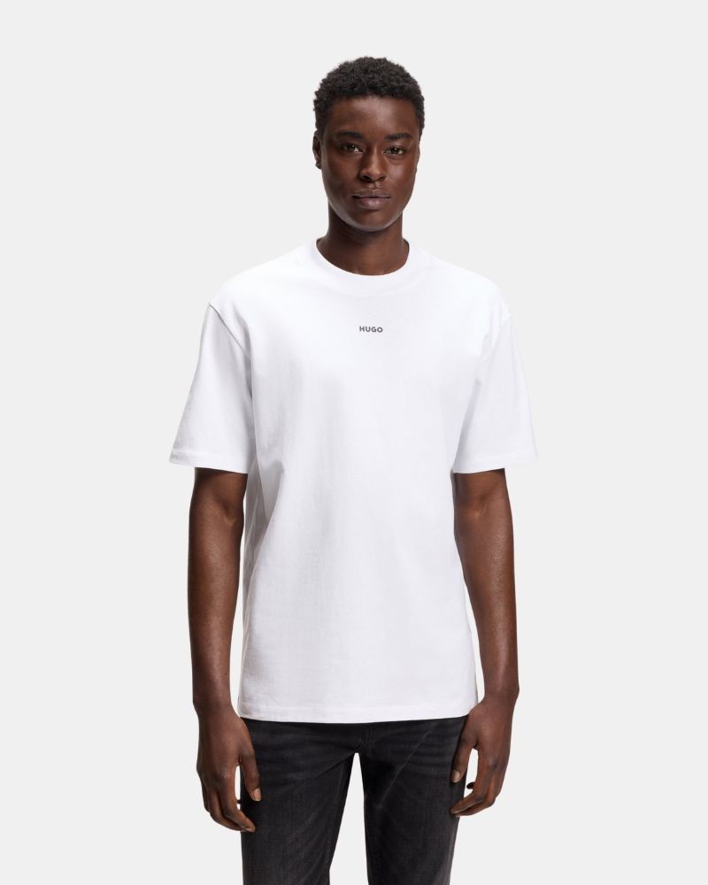 Camisetas Manga corta Hombre HUGO Blanco 50488330 DAPOLINO