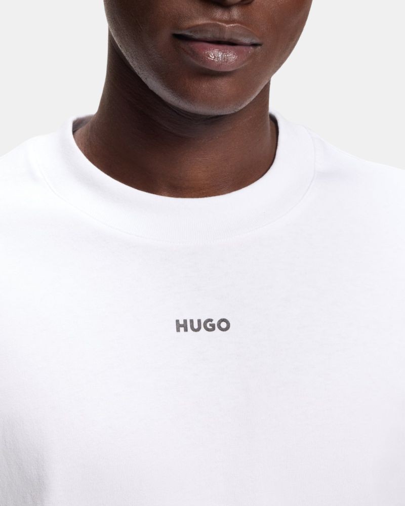 Camisetas Manga corta Hombre HUGO Blanco 50488330 DAPOLINO