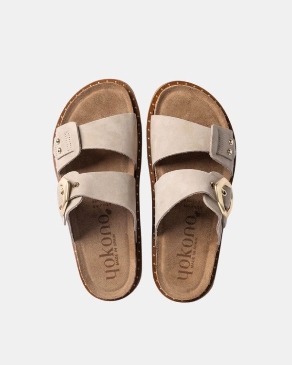 Sandalias Abiertas Mujer Yokono Hielo BOLUS 254