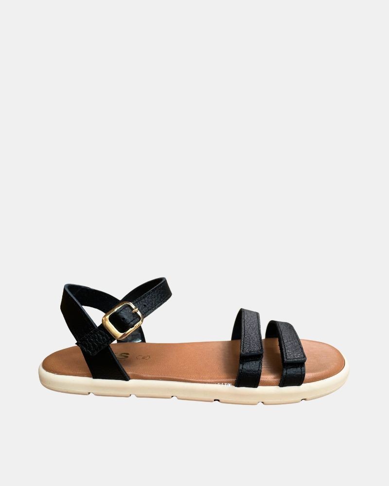 Sandálias Abertas Barefoot Mulher RKS Pretas 20026