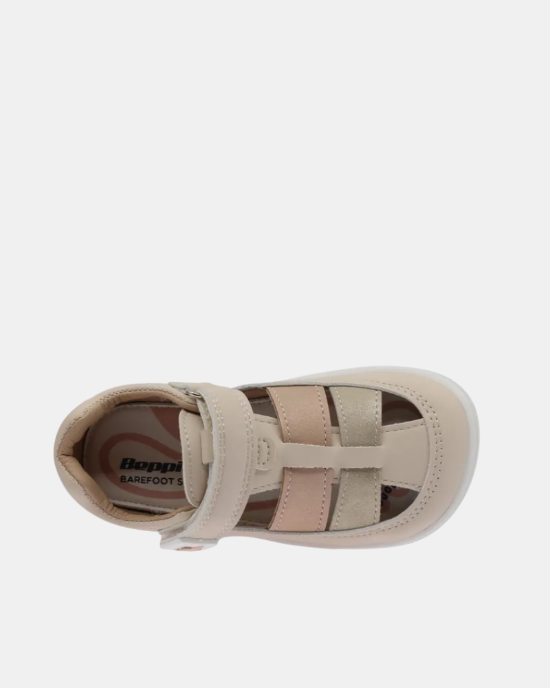 Sandalias Luces Barefoot Infantil BEPPI Beige 2218650