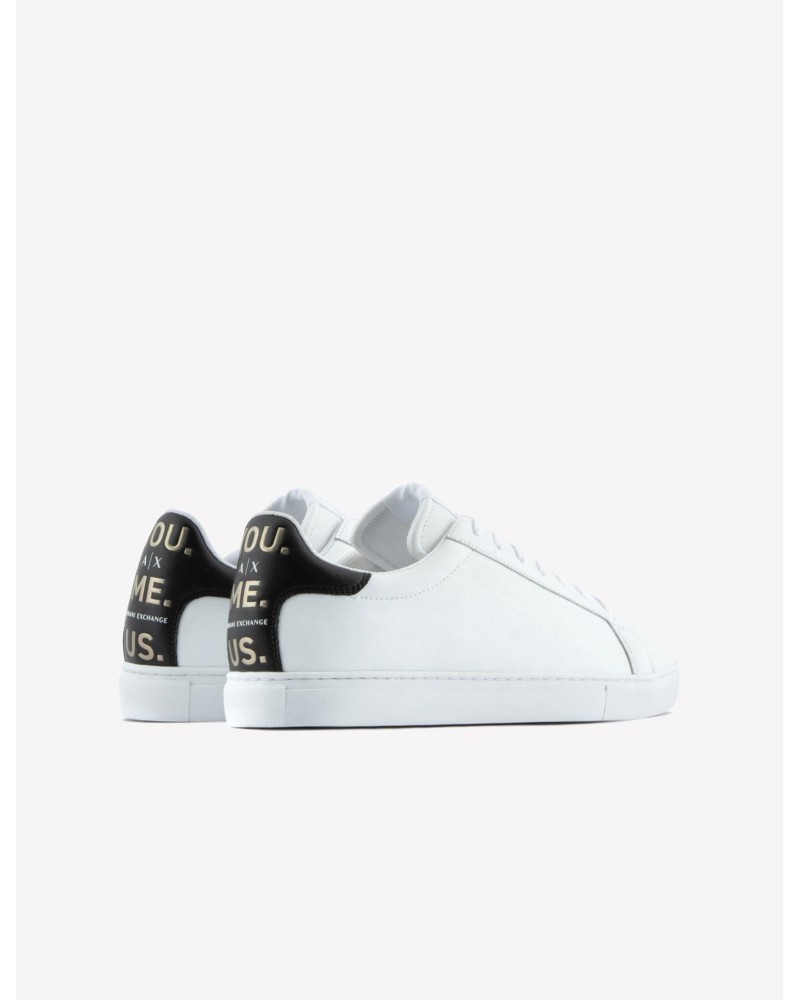 ARMANI EXCHANGE XUX001 XV596 Sapatilhas Baixas Homem Branco