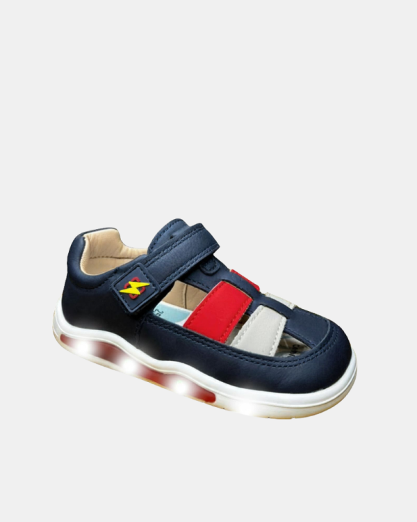 Zapatillas Luces Barefoot Infantil BEPPI Azul 2218700