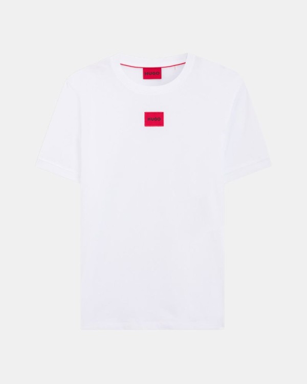 Camisetas Manga curta Homem HUGO Branco 50447978 DIRAGONAL212
