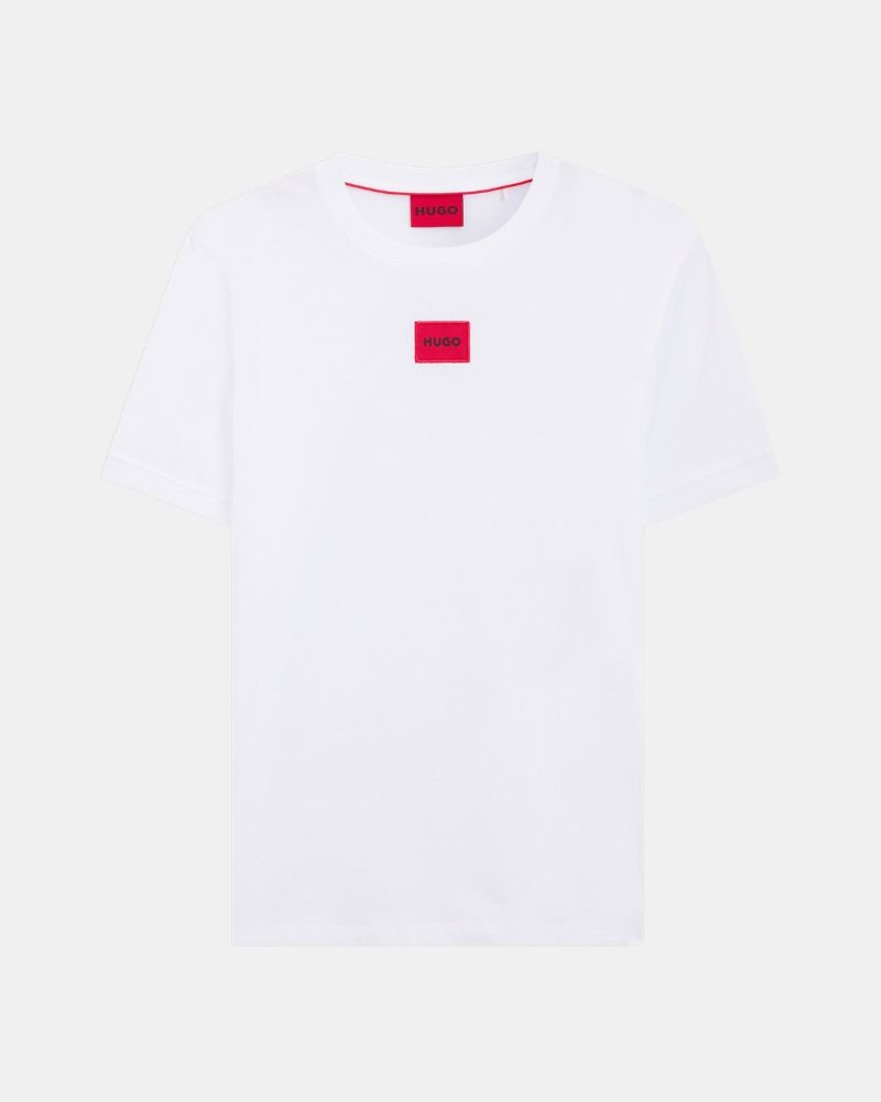 Camisetas Manga curta Homem HUGO Branco 50447978 DIRAGONAL212