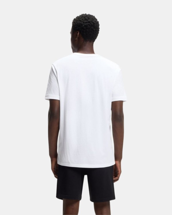 Camisetas Manga curta Homem HUGO Branco 50447978 DIRAGONAL212