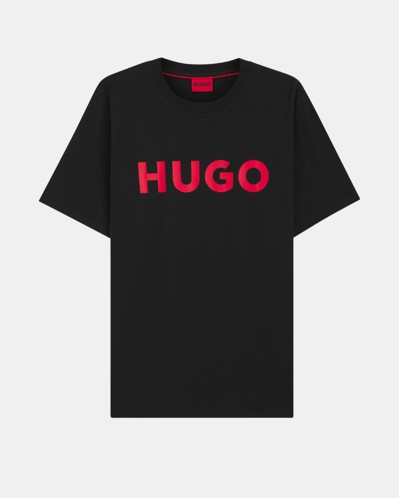 Camisetas Manga curta Homem HUGO Preto 50467556 DULIVIO