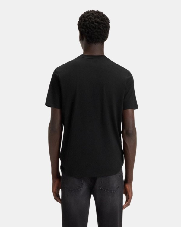 Camisetas Manga curta Homem HUGO Preto 50467556 DULIVIO