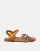 Sandalias Abiertas Barefoot Mujer RKS Marrón 97701