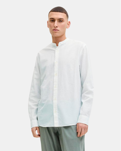 Camisas Manga larga Hombre JACK AND JONES Blanco 122886001 BREEZE