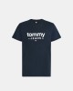 Camisetas de manga curta para homem TOMMY HILFIGER Azul DM0DM23376C1G
