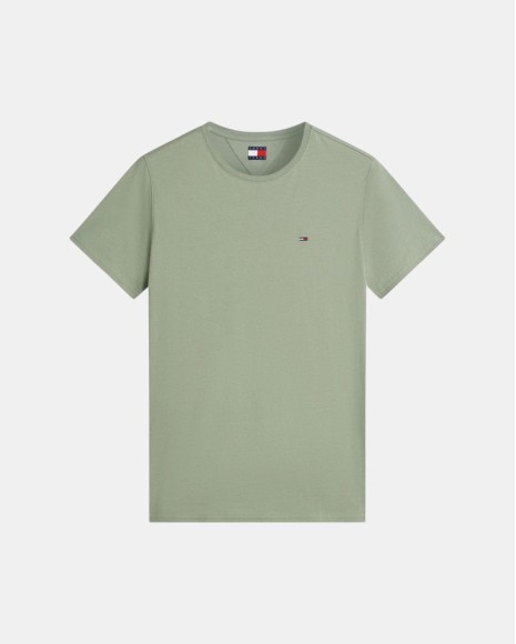 Camisetas Manga corta Hombre TOMMY HILFIGER Verde DM0DM04411PMO