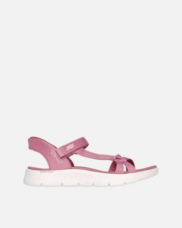 Sandalias Abiertas Mujer SKECHERS Rosa 141481 SLIP INS GO WALK FLEX ILLUMINATE