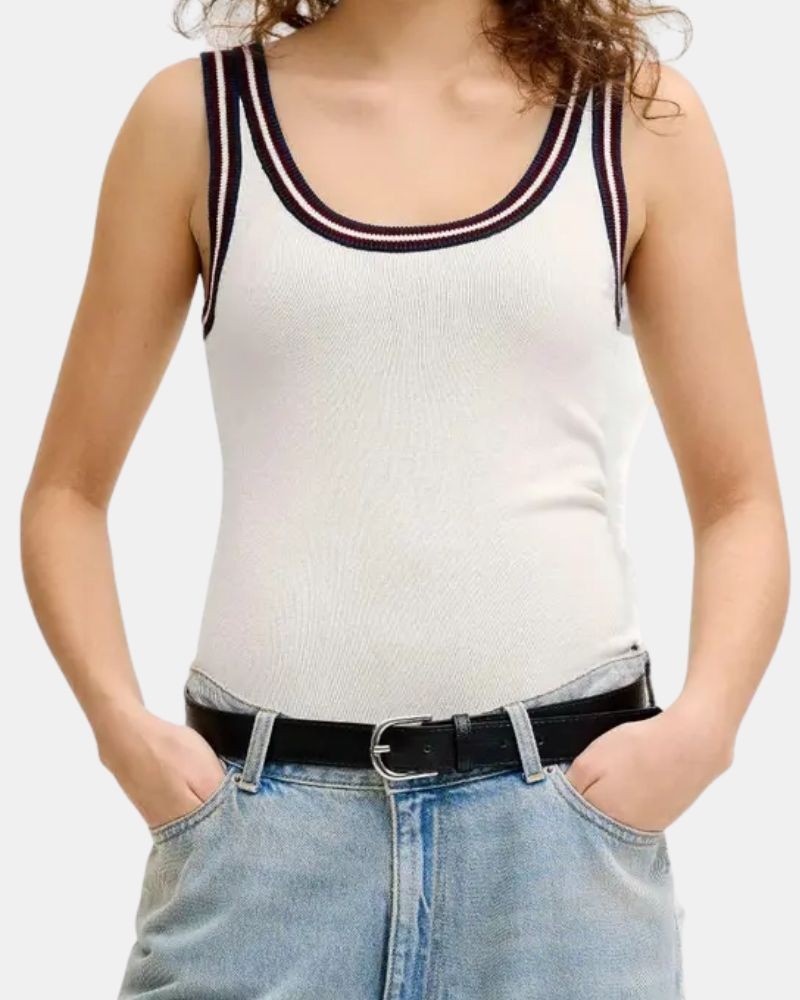Top de roupa interior para mulher JACK AND JONES Branco 12288577 MINA