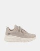 Zapatillas Bajas Mujer SKECHERS Taupe 117385 BOBS SPORT B FLEX