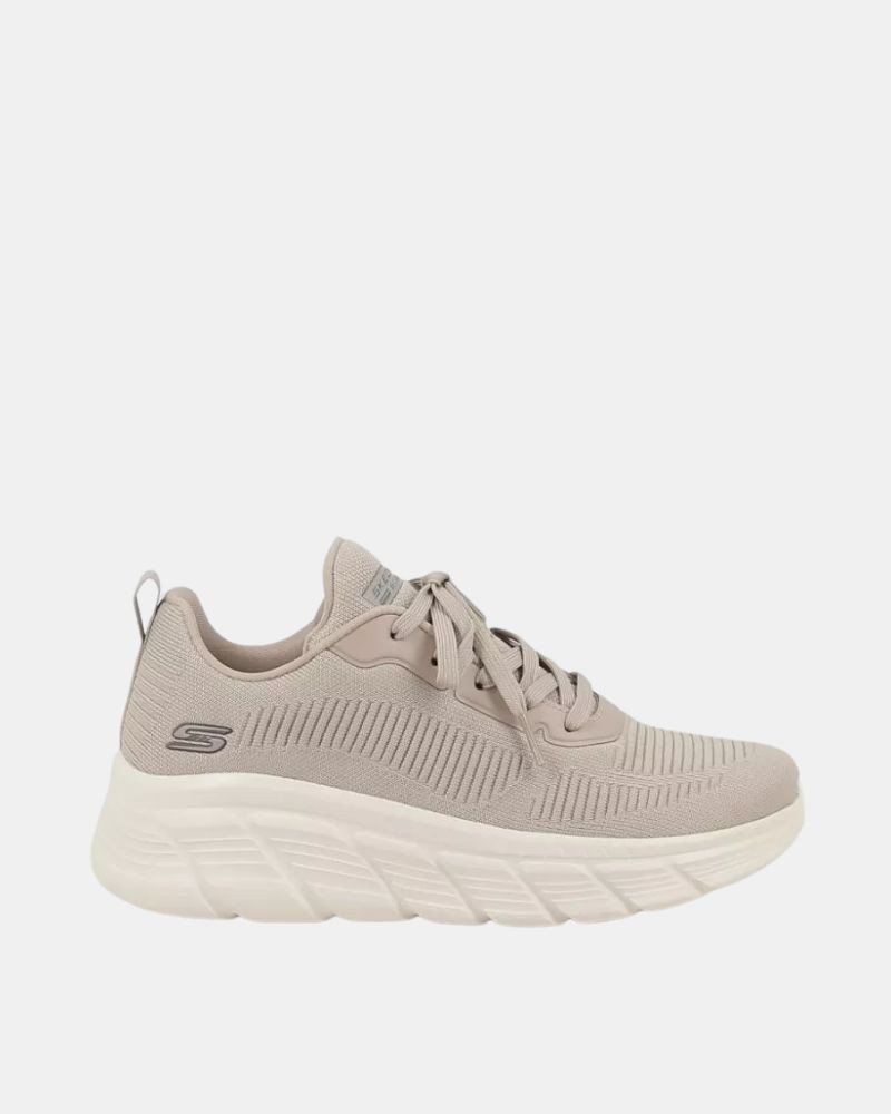 Zapatillas Bajas Mujer SKECHERS Taupe 117385 BOBS SPORT B FLEX