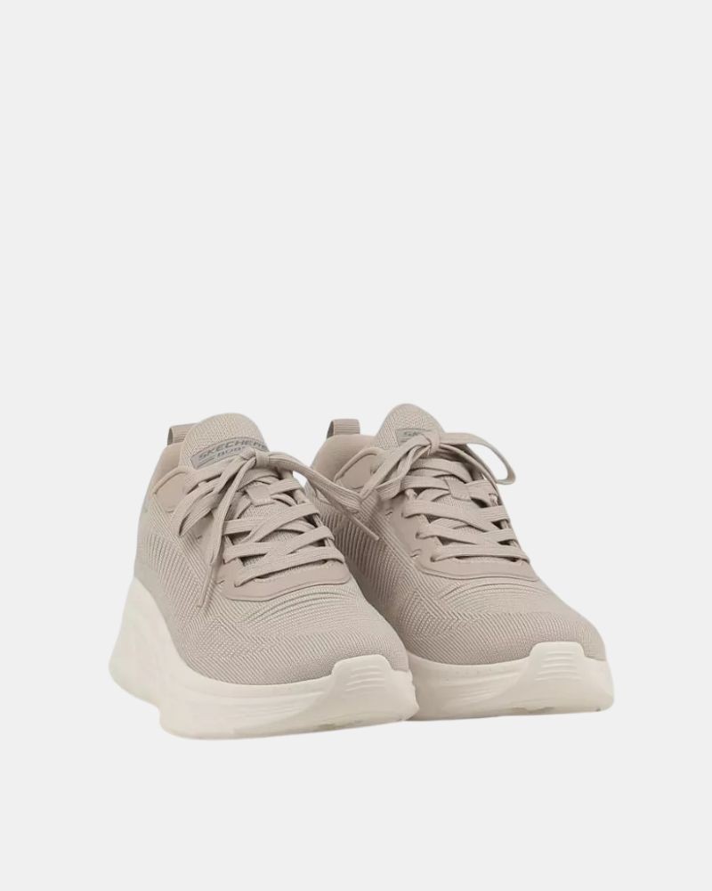 Zapatillas Bajas Mujer SKECHERS Taupe 117385 BOBS SPORT B FLEX