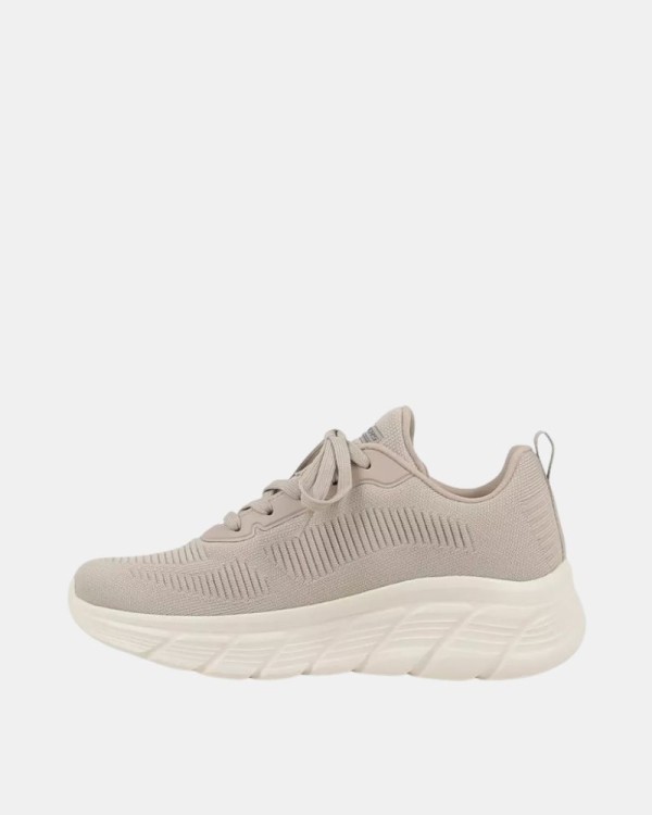 Zapatillas Bajas Mujer SKECHERS Taupe 117385 BOBS SPORT B FLEX