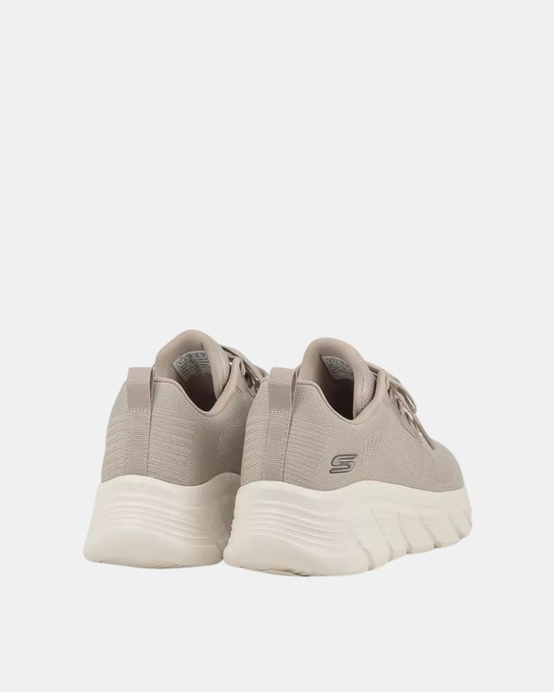 Zapatillas Bajas Mujer SKECHERS Taupe 117385 BOBS SPORT B FLEX