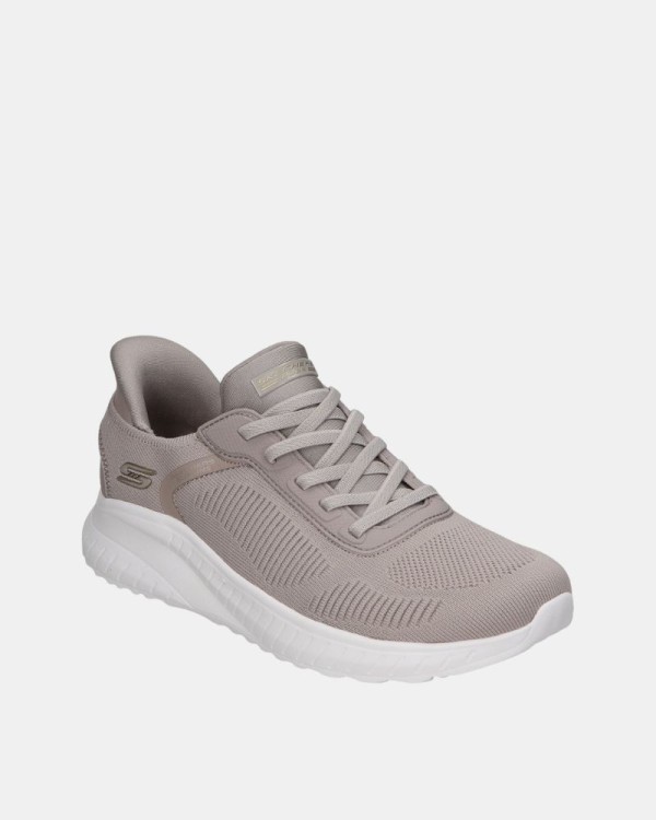 Zapatillas Bajas Mujer SKECHERS Taupe 117497 SLIP INS