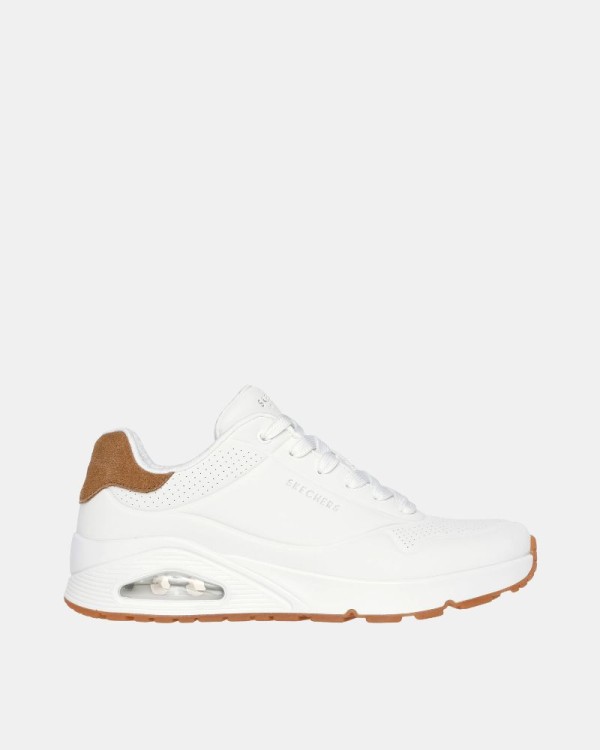 Sapatilhas Baixas Homem SKECHERS Branco 183004 UNO