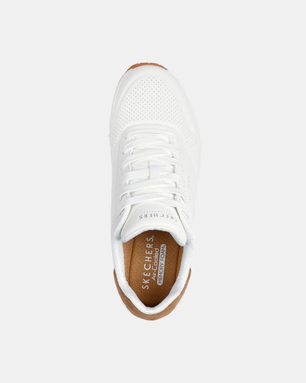 Sapatilhas Baixas Homem SKECHERS Branco 183004 UNO
