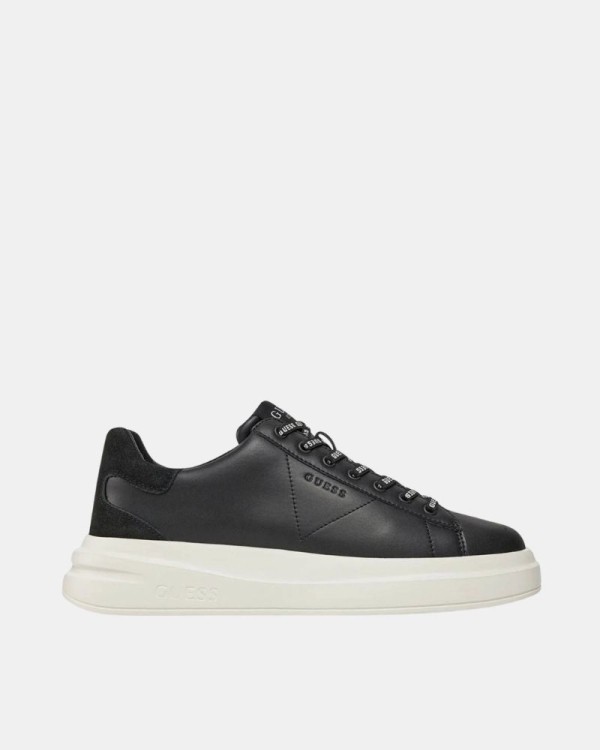 Ténis Baixos Homem GUESS Pretos ELBA FMPVIB SUE12
