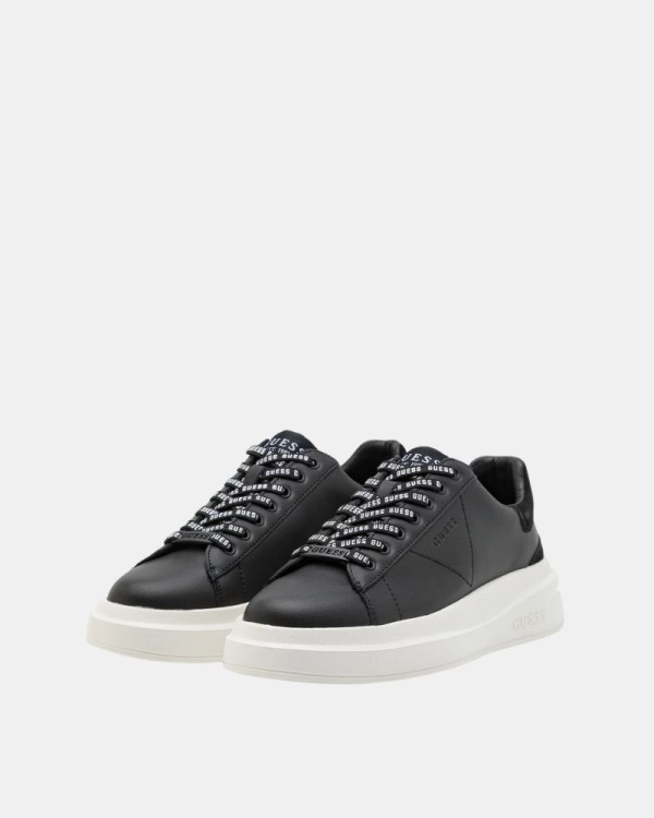 Ténis Baixos Homem GUESS Pretos ELBA FMPVIB SUE12