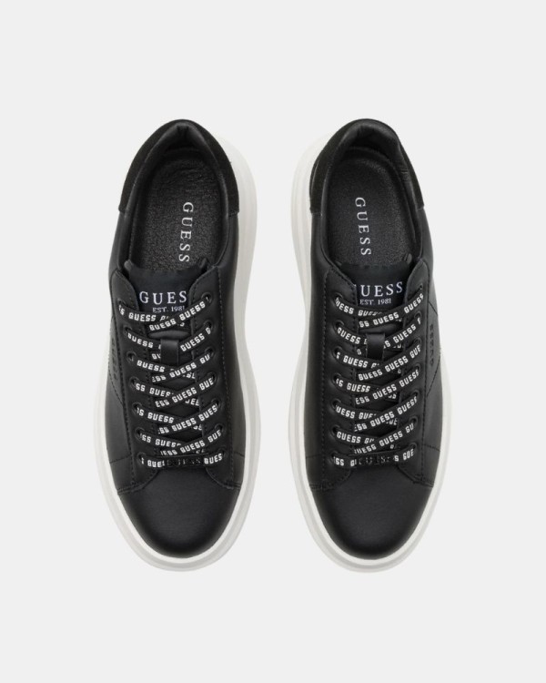 Ténis Baixos Homem GUESS Pretos ELBA FMPVIB SUE12