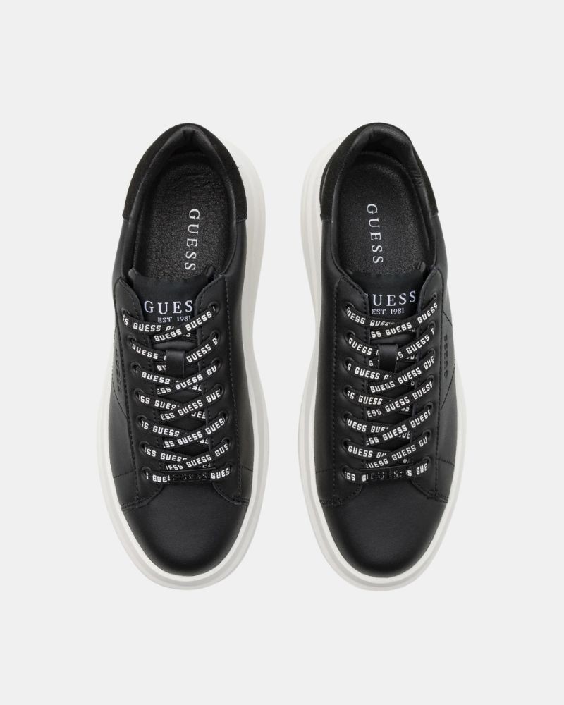 Ténis Baixos Homem GUESS Pretos ELBA FMPVIB SUE12