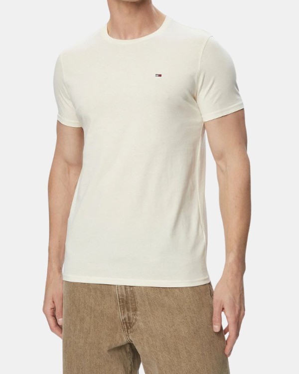 Camisetas Manga curta Homem TOMMY HILFIGER Bege DM0DM04411AEF