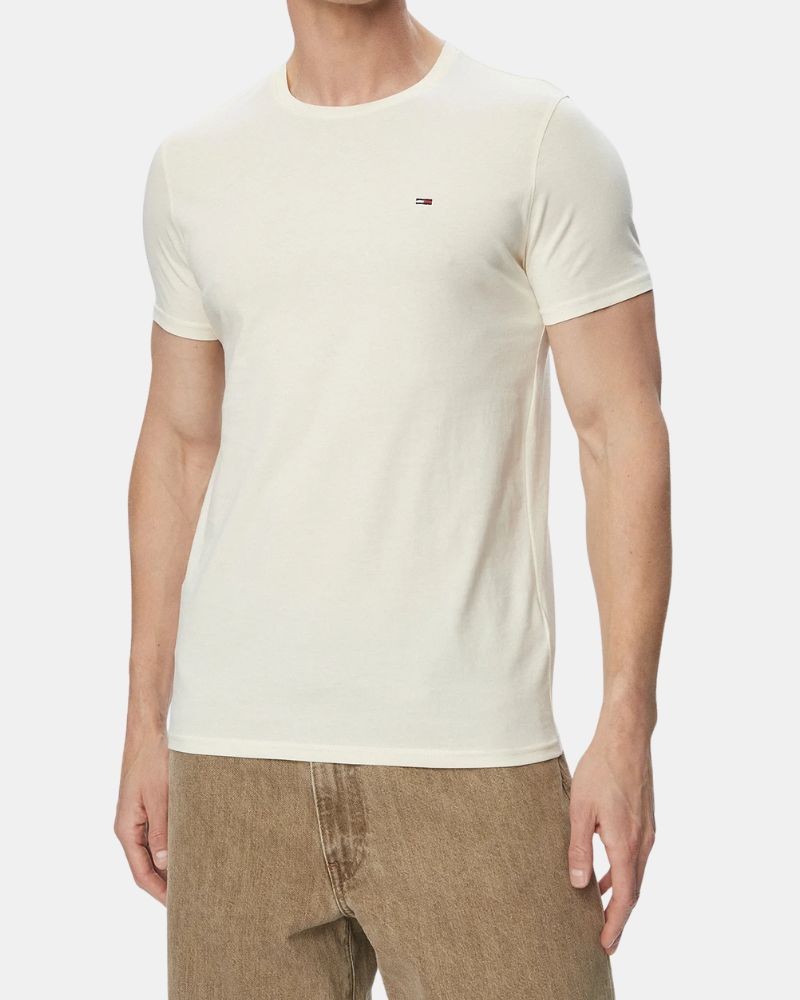 Camisetas Manga curta Homem TOMMY HILFIGER Bege DM0DM04411AEF