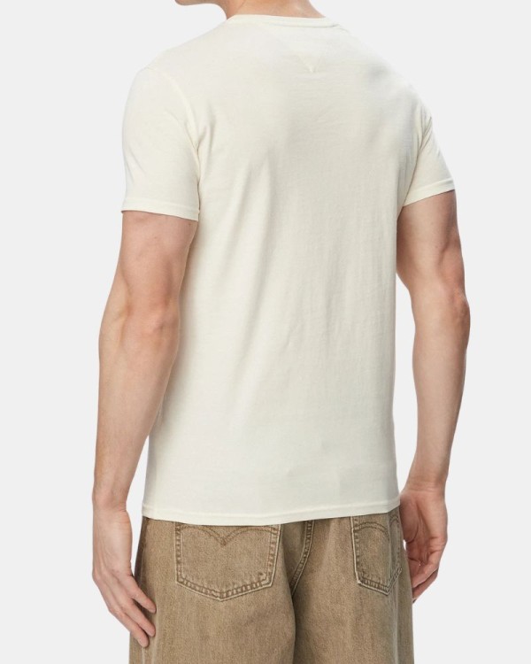Camisetas Manga curta Homem TOMMY HILFIGER Bege DM0DM04411AEF