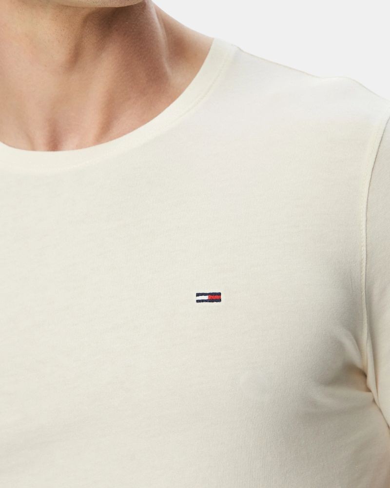 Camisetas Manga curta Homem TOMMY HILFIGER Bege DM0DM04411AEF