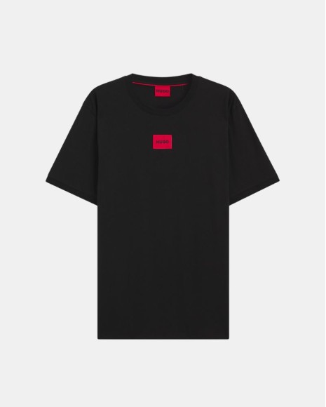 Camisetas Manga corta Hombre HUGO Negro 50447978 DIRAGONAL212