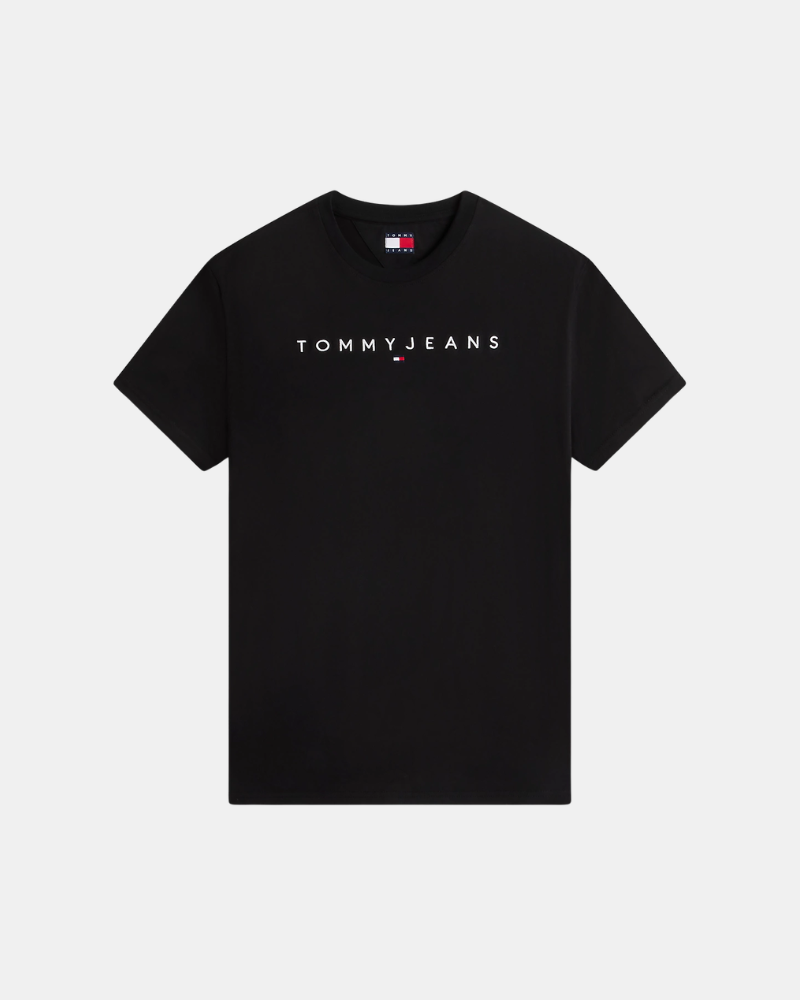 Camisetas de manga curta para homem TOMMY HILFIGER Preto DM0DM20744BDS