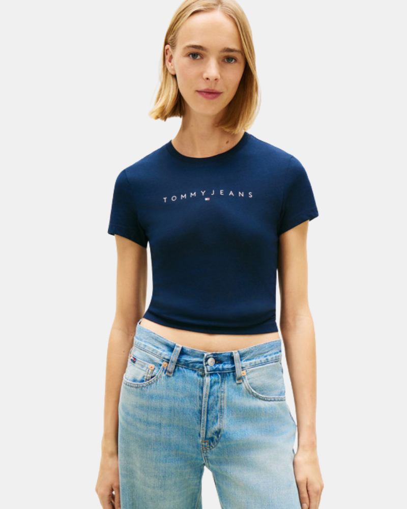 Camisetas Manga corta Mujer TOMMY HILFIGER Azul DW0DW183980G0