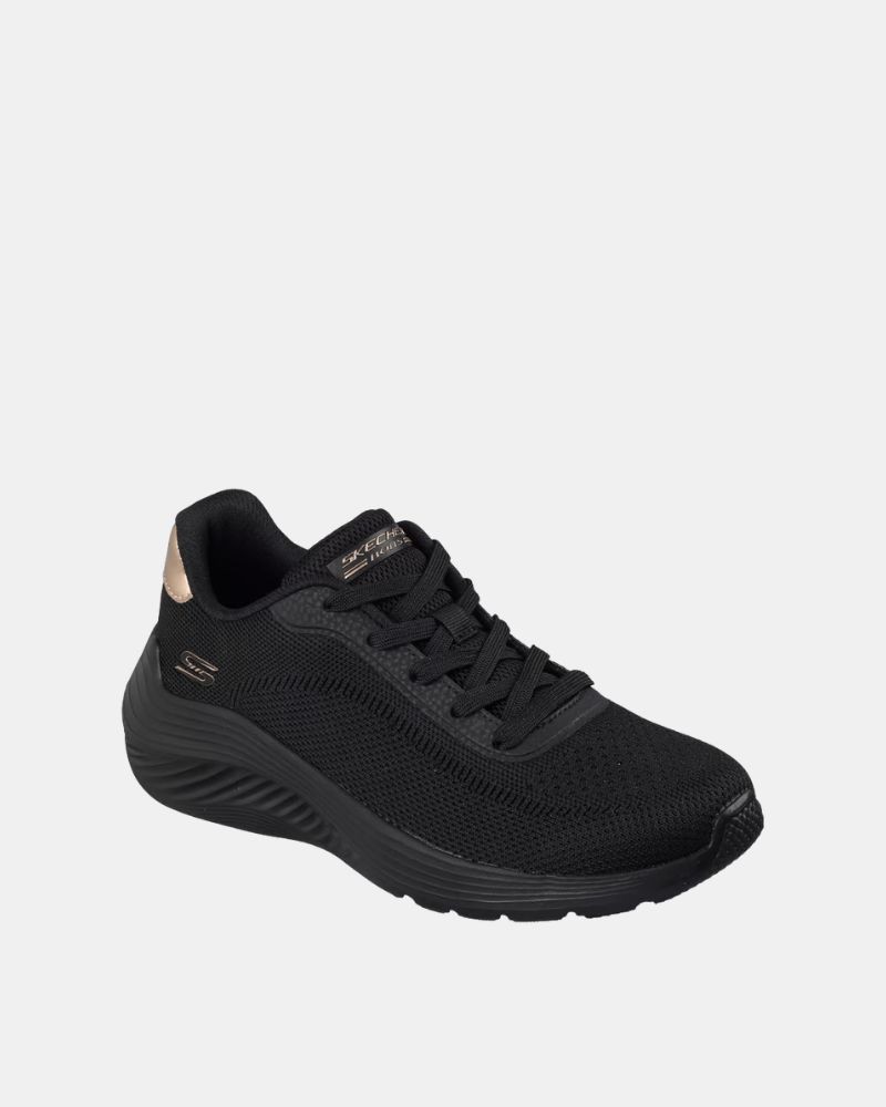 Zapatillas Bajas Mujer SKECHERS Negro 117679 BOBS SQUAD WAVES